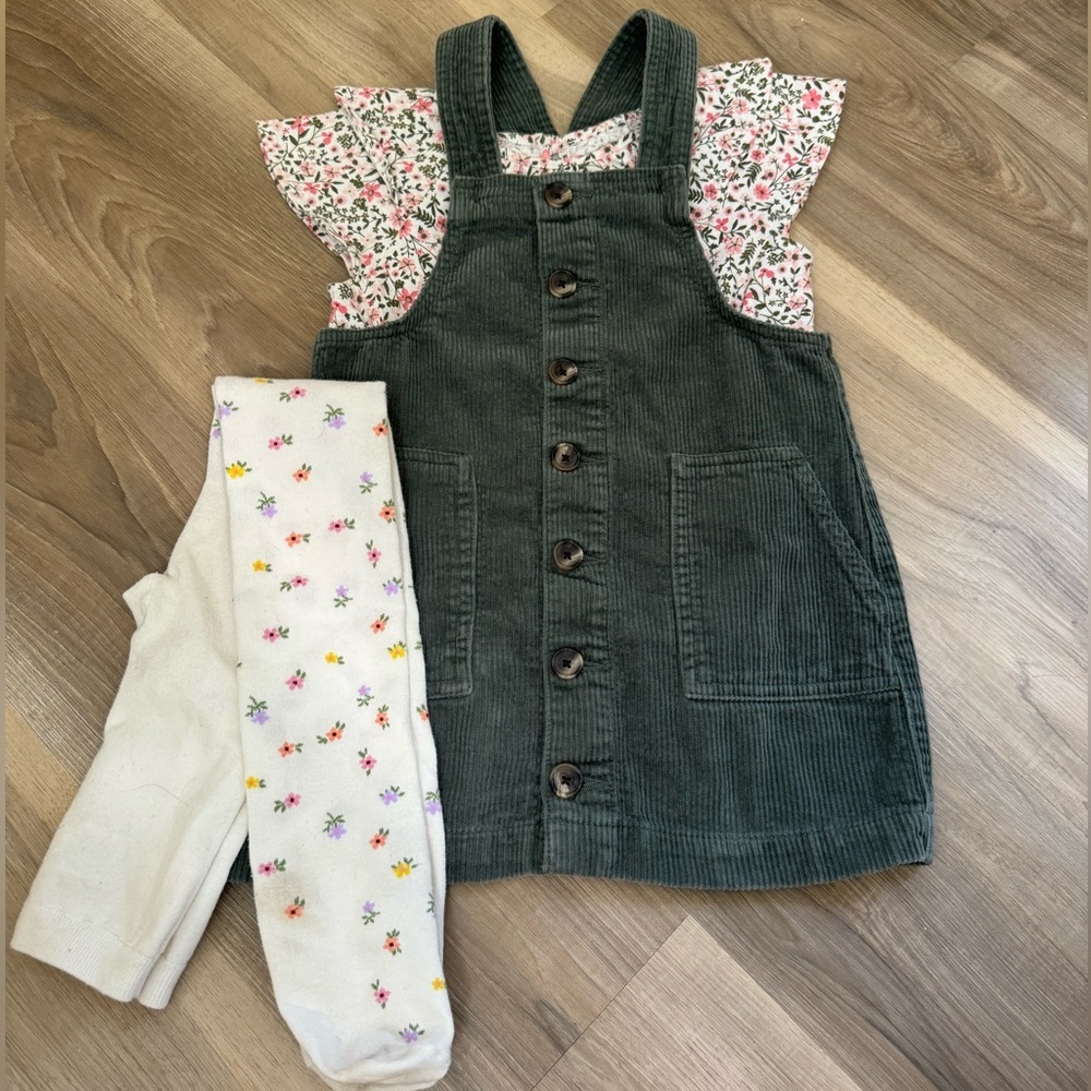 Little Girl corduroy dress